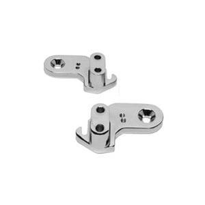 Baron Custom Accessories - Baron Custom Accessories Passenger Floorboard Bracket - Chrome - BA-7021-00