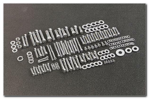 Gardner-Westcott - Gardner-Westcott Motor Mount Chrome Steel Socket-Head Bolt Kit - P-88-19