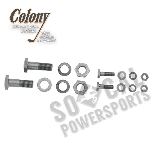 Colony - Colony Rear Crash Bar Mounting Kit - Chrome - 9530-13