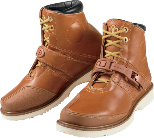 Icon - Icon Buckle and Strap Kit for Icon Super Duty 3 Boots - Brown - 3430-0193
