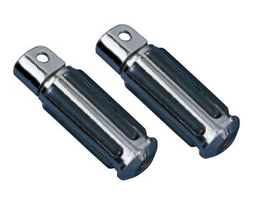 Drag Specialties - Drag Specialties Rail Footpegs with Large Female Mount - 17-0966-BC324