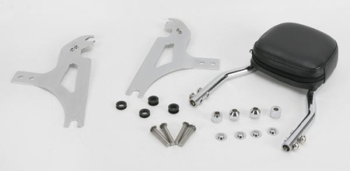 Jardine - Jardine Complete Short Steel Backrest and Mounting Kit with 6in x 6in Pad - 34-5108-01