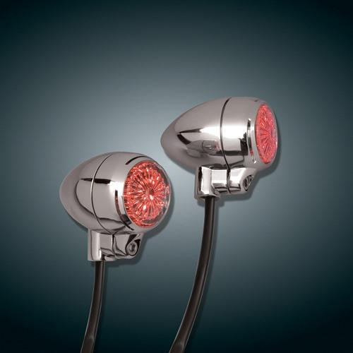 Show Chrome - Show Chrome Starburst LED Marker Lights - Red - 16-111R