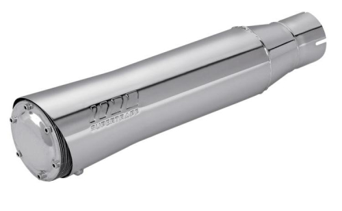SuperTrapp - SuperTrapp S/C Elite Universal 17in. Slip-On - Chrome - 428-2217