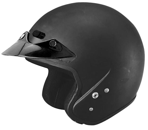 Cyber Helmets - Cyber Helmets U-6 Solid Helmet - 641295 - Flat Black - 2XL