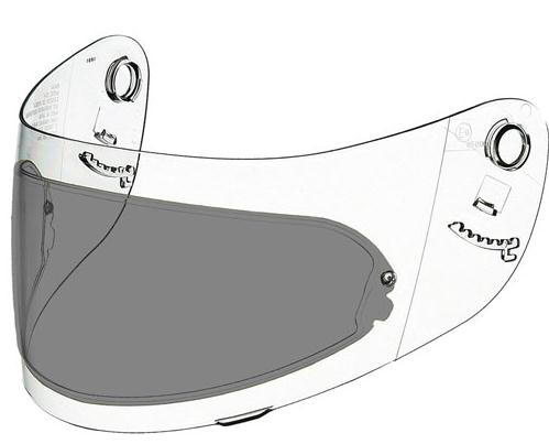 PinLock - PinLock Insert for Arai XD/XD3 Faceshield - Dark Smoke - DKS064DS