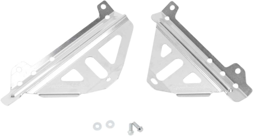 Works Connection - Works Connection Radiator Brace - Silver - 18-197