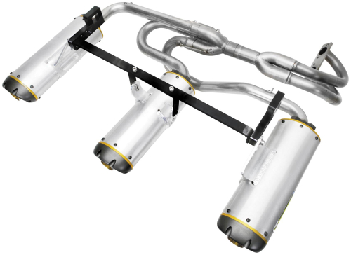 Two Brothers Racing - Two Brothers Racing M-7 Triple V.A.L.E. Full System - Aluminum - 005-2750106TV