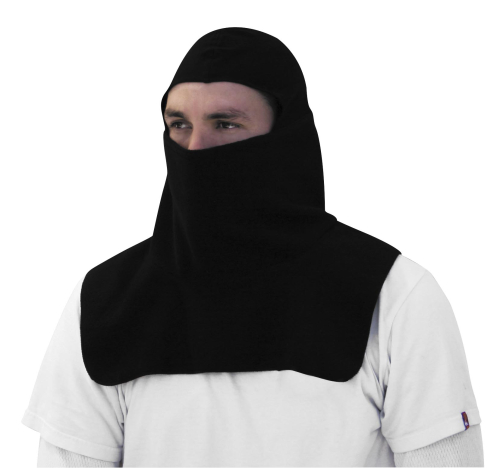Zan Headgear - Zan Headgear Fleece Balaclava with Spandex Crown - WB114S - Black - OSFM