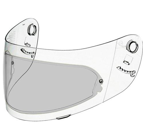 PinLock - PinLock Insert for Arai XD/XD3 Faceshield - Light Smoke - DKS064LS