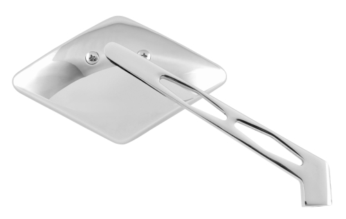 BikeMaster - BikeMaster Smooth Diamond Mirror - Left - 91-789R
