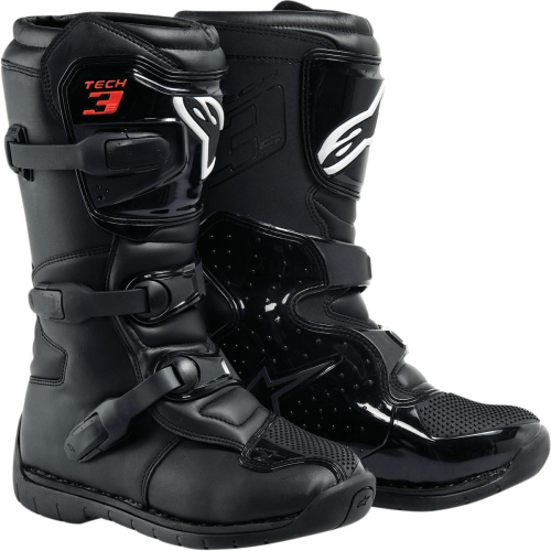 Alpinestars - Alpinestars Tech 3S Youth Boots - 2014011-10-2 - Black - 2