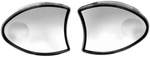 Bikers Choice - Bikers Choice Custom Touring Mirrors - Black - 270570