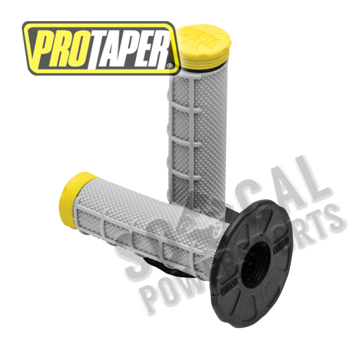 ProTaper - ProTaper Tri-Density Half Waffle Grips -  Yellow - MX - 024862