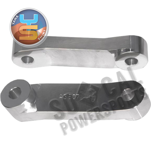 Yana Shiki - Yana Shiki Adjustable Lowering Link - Silver - 2in. - A3207