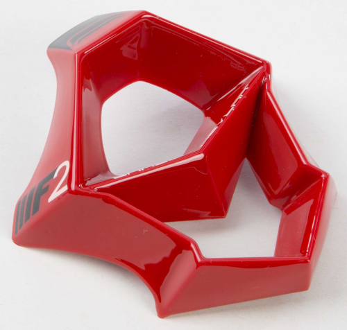 Fly Racing - Fly Racing Mouthpiece for F2 Carbon Helmets - Black/Red - 73-4540