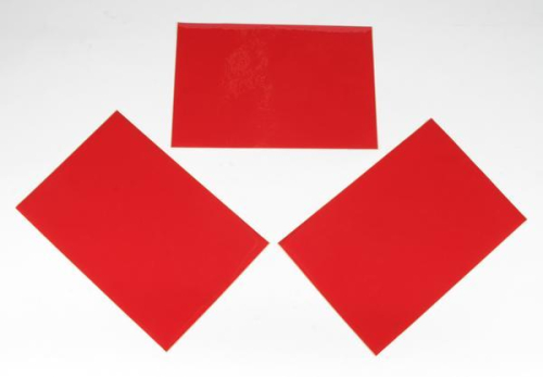 N-Style - N-Style Cut -To- Fit Background - Red - 12in. x 17in. - N07