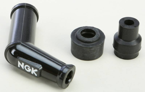 NGK - NGK Spark Plug Resistor Cover - VB05E - 120deg. Long Elbow Type - 8408