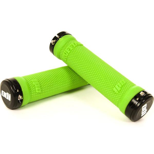 ODI - ODI Ruffian (No Flange) Lock On Grips - 130mm - Green - D30RFLG