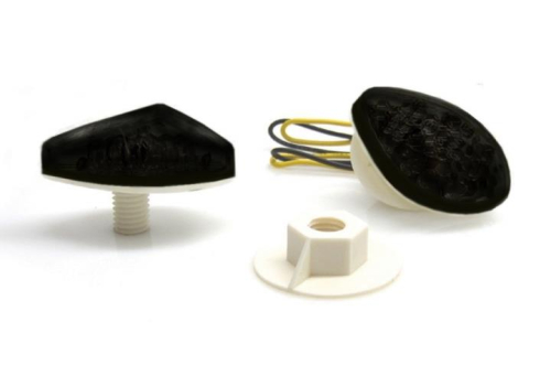 Rumble Concepts - Rumble Concepts Ghost Flush Mount LED Signals - Smoke - RU39038