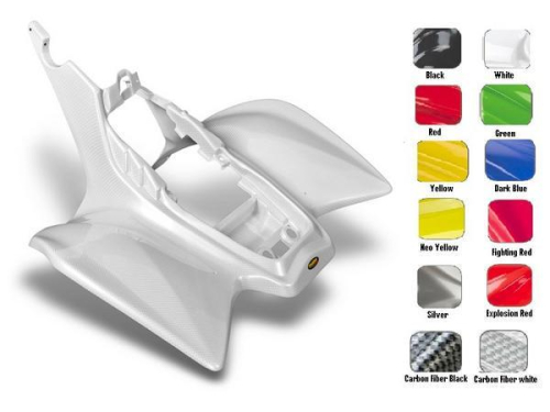 Maier Mfg - Maier Mfg Rear Fender - White - 194751