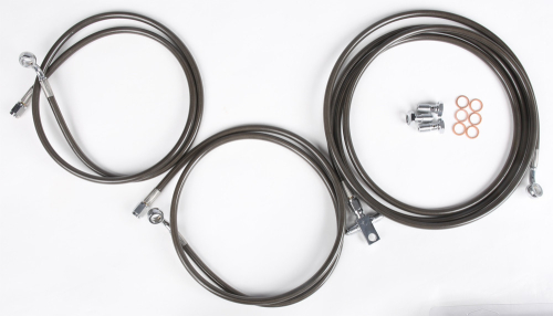 Streamline - Streamline Brake Line Kit (+4in.) - Smoke - ATC250R-R-4-SM