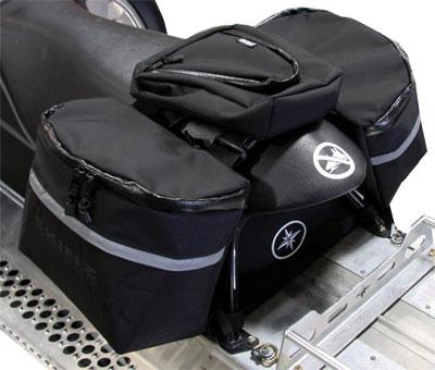 Skinz Protective Gear - Skinz Protective Gear Universal Saddlebag - USB100-BK