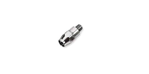 Goodridge - Goodridge Straight 1/8in. NPT Fitting for Oil Line - Chrome - PHD0103CH