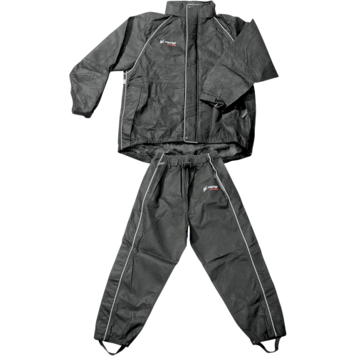 Frogg Toggs - Frogg Toggs Cruisin Toggs Womens Rainsuit - TT10599-012X - Black/Black - 2XL