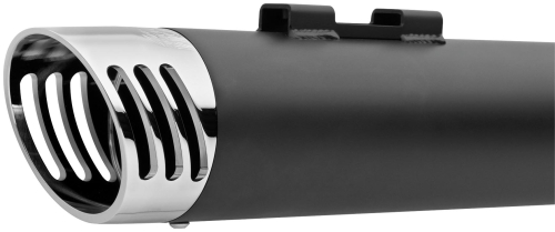 Freedom Performance - Freedom Performance 4in. Racing Slip-Ons - Black/Chrome Tips - HD00176