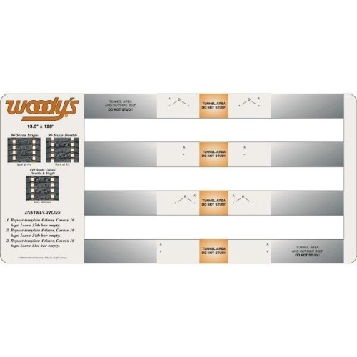 Woodys - Woodys Studding Template - 128-TEMP