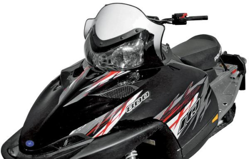 Powermadd - Powermadd Cobra Windshield - 11.5in. - White - 10172011