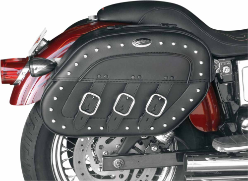 Saddlemen - Saddlemen Rigid-Mount Quick-Detach Slant Saddlebag - Desperado - 3501-0233