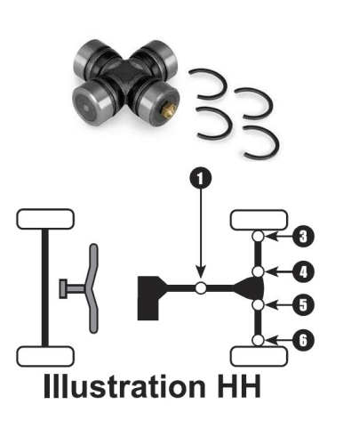 Moose Utility - Moose Utility Universal Joint - ATV401