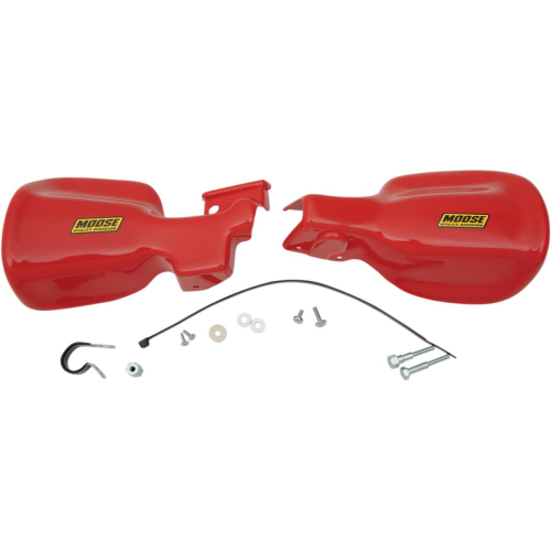 Moose Racing - Moose Racing Handguards - Red - CMU59458-2