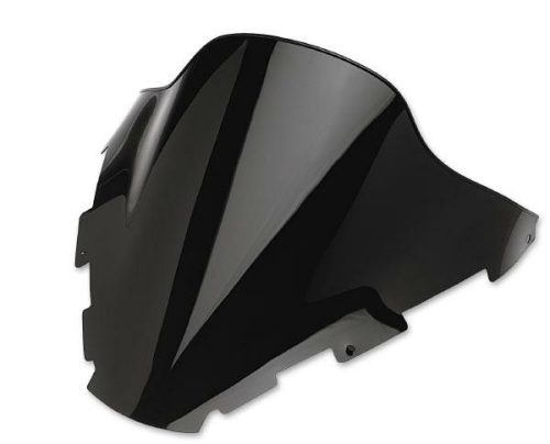 SNO Stuff - SNO Stuff Flared Windshield - Low - 9.5in. - Black - 479-648-50
