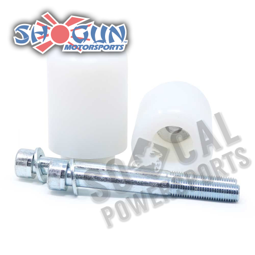 Shogun Motorsports - Shogun Motorsports Frame Slider - White - 750-3200