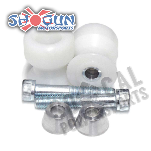Shogun Motorsports - Shogun Motorsports Swingarm Slider - White - 701-0700