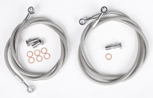 Streamline - Streamline 2-Line Brake Line Kit (+2in.) - Standard - TRX250r-2F-2
