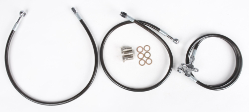 Streamline - Streamline 3-Line Brake Line Kit (+2in.) - Smoke - RAP350-F-2SMOKE