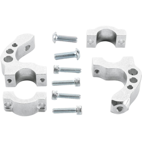 Moose Racing - Moose Racing Contour Inner Mount Clamp - 1 1/8in. Magura, Flex Series, Except CR High - Black - 50-136BK