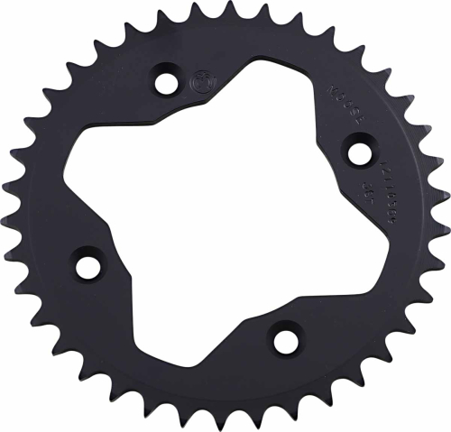 Moose Racing - Moose Racing Aluminum Rear Sprocket - Black - 38T - 5260-38