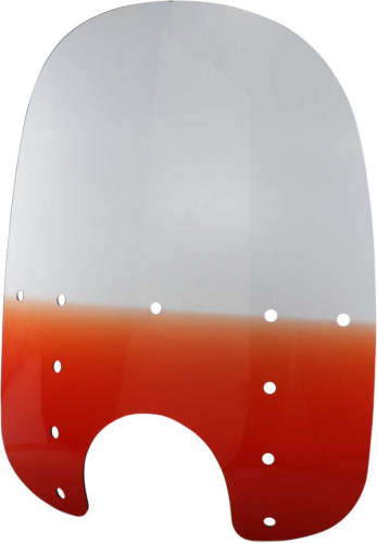 Memphis Shades - Memphis Shades Replacement Plastic for Fats Windshield (7in. Cutout) - 21in. - Gradient Burnt Orange - MEP3417