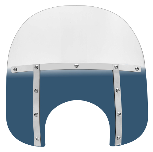 Memphis Shades - Memphis Shades Memphis Fats Windshield (9in. Cutout) - 15in. - Gradient Blue - MEM3526