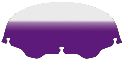 Memphis Shades - Memphis Shades Standard Windshield - 7in. - Gradient Purple - MEP8144