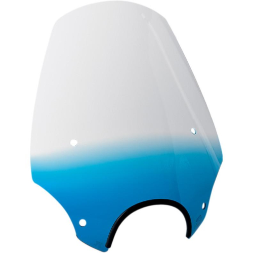 Memphis Shades - Memphis Shades El Paso Sportshield Windshield (7in. Cutout) - 19in. - Gradient Blue - MEP5226