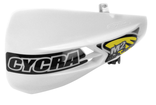 Cycra - Cycra M2 Recoil Handshield Racer Pack - Non-Vented - White - 0225-42X