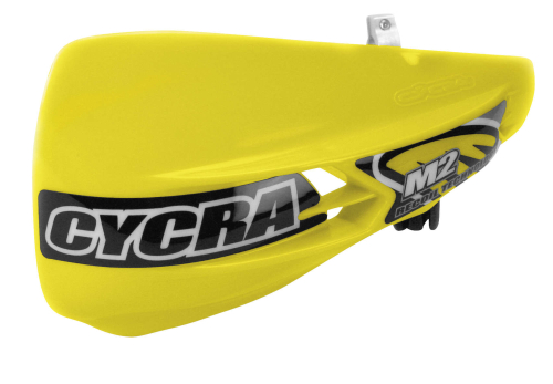 Cycra - Cycra M2 Recoil Handshield Racer Pack - Non-Vented - Yellow - 0225-55X