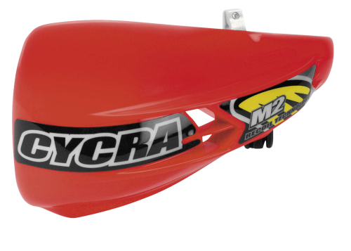 Cycra - Cycra M2 Recoil Handshield Racer Pack - Non-Vented - Red - 0225-32X