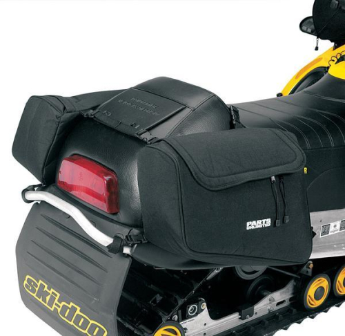 Parts Unlimited - Parts Unlimited Tour Style Saddlebags - Black - 0711-0008